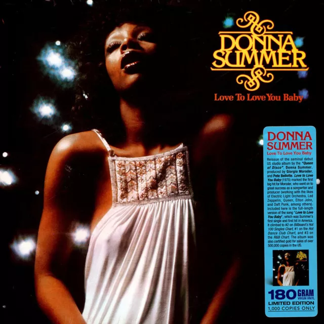 Donna Summer - Love To Love You Baby (Vinyl LP - 1975 - EU - Reissue)