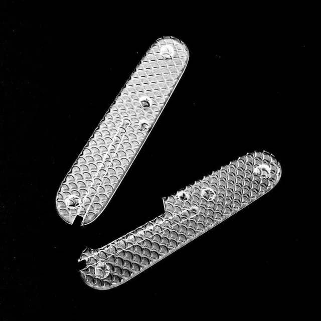 1 Pair Acrylic Material Handle Scales For 91mm Victorinox Swiss Army Knives
