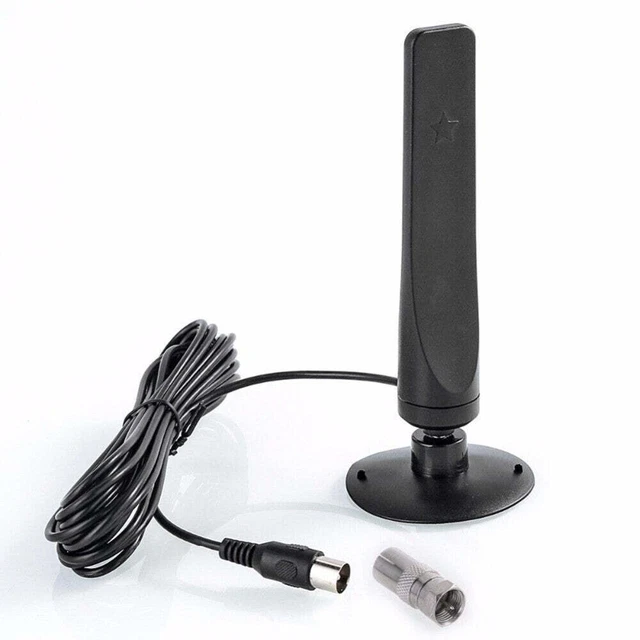 12dBi 1080P TV Antenna HD Receiver 50 Miles for Home Indoor Digital HDTV Booster