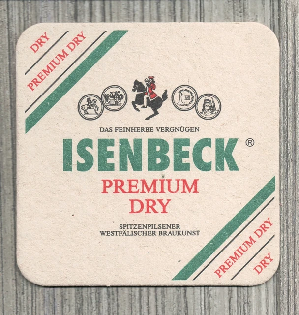 Isenbeck Brewery Beer Coaster-Germany-2350