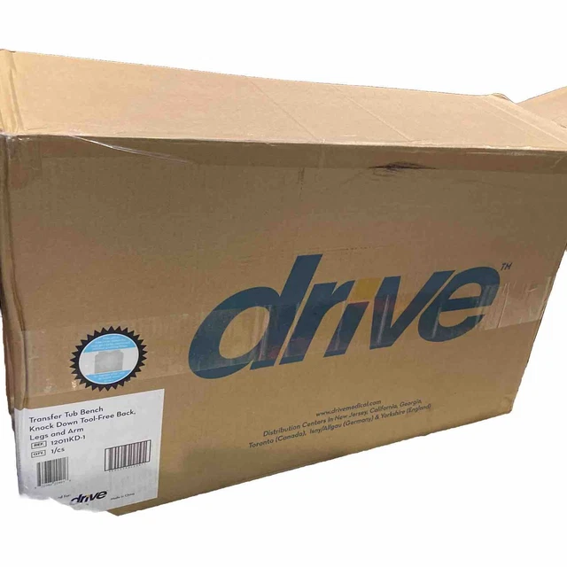 NEW DRIVE TRANSFER Tub Bench Knock Down Tool Free Back , Legs and Arm