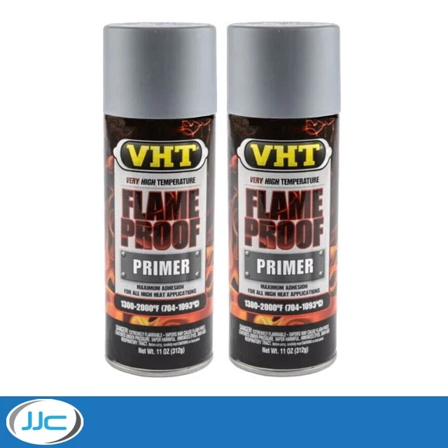 2 x 312 g VHT primer spray grigio ignifugo ad altissima temperatura
