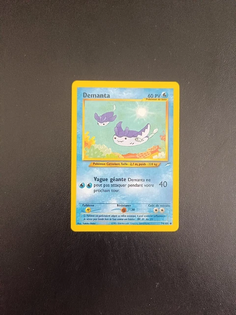 Carte Pokémon Demanta 74/105 Commune Neo Destiny Wizards FR EXC