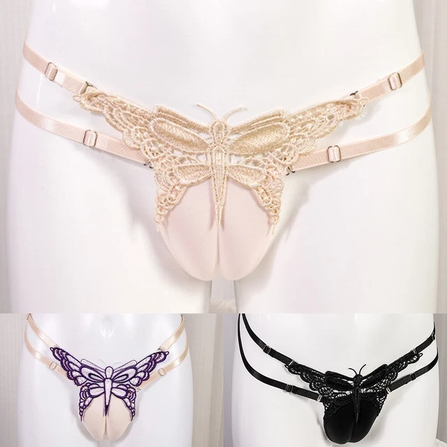 Soutien-gorge Dentelle Fine Pour Homme - Transparent - Taille S M L XL - Lingerie Sexy - Cadeau Coquin - 6
