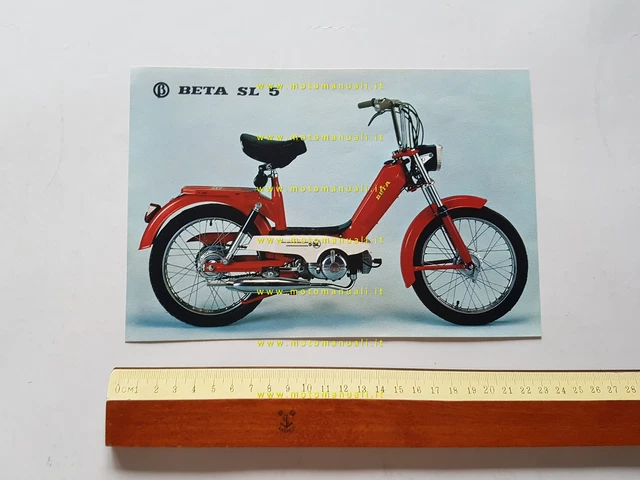 Beta 50 SL 5 depliant italiano originale