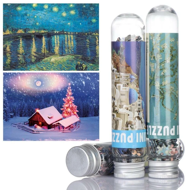 150pcs Test Tube Jigsaw Pocket Mini Puzzles Creative Birthday Gift Adult Childre