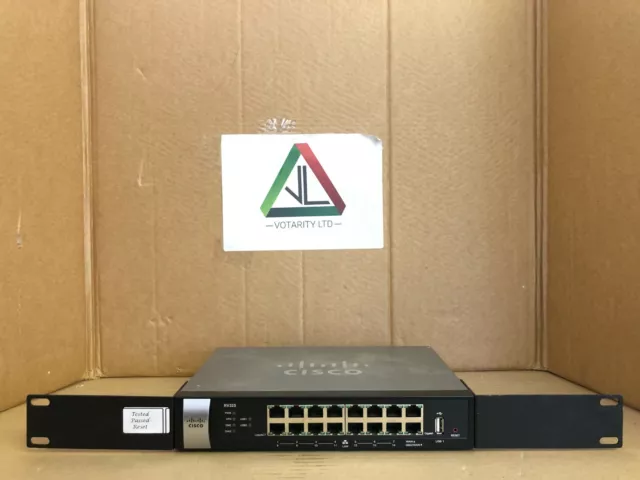 Cisco RV325 Cisco Gigabit Dual WAN VPN Router mit Halterungen & ohne Netzteil (inkl. MwSt.)