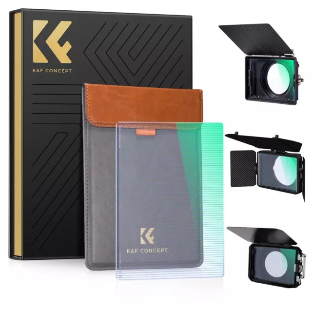 K&F Concept Square Blue Streak Filter 4'' x 5.65'' Cinema Filter 4mm Slim HD
