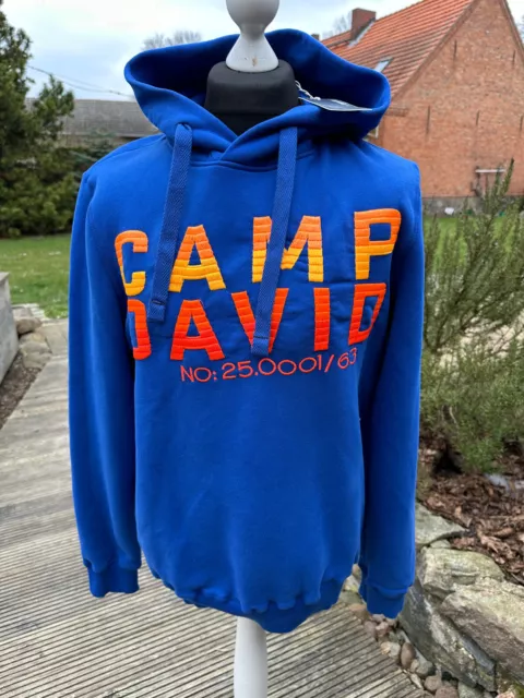 Camp David Sweatshirt / Pullover - Gr.: L - neu - Hood