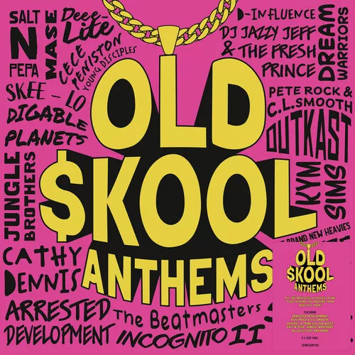 Various Artists : Old Skool Anthems VINYL 12" Album 2 discs (2023) ***NEW***