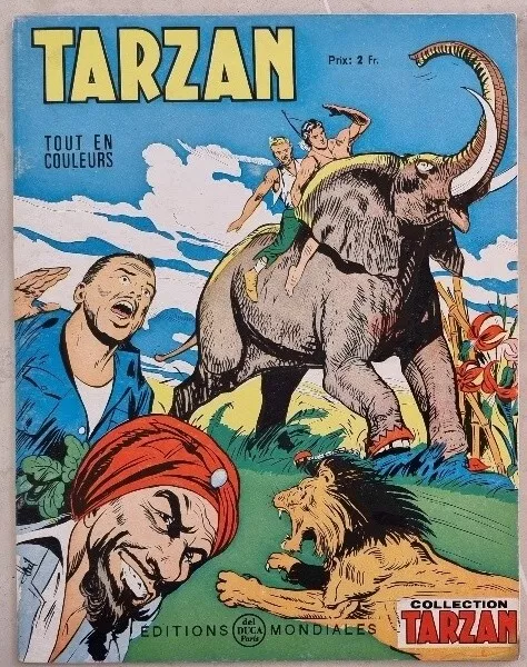 TARZAN N°40 - Editions mondiales en 1969