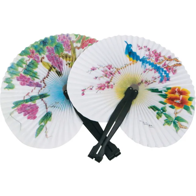 Carta ventilatore pieghevole stile tradizionale cinese elegante design casuale pieghevole dup