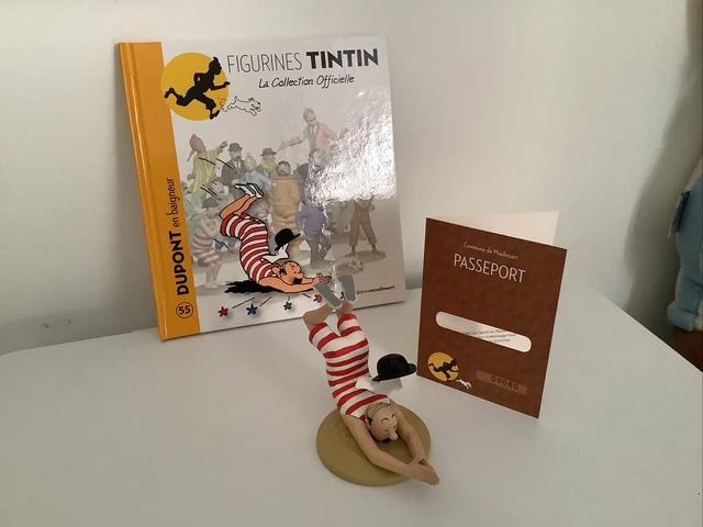 TINTIN LA COLLECTION OFFICIELLE Figurine # 55 Dupont En
