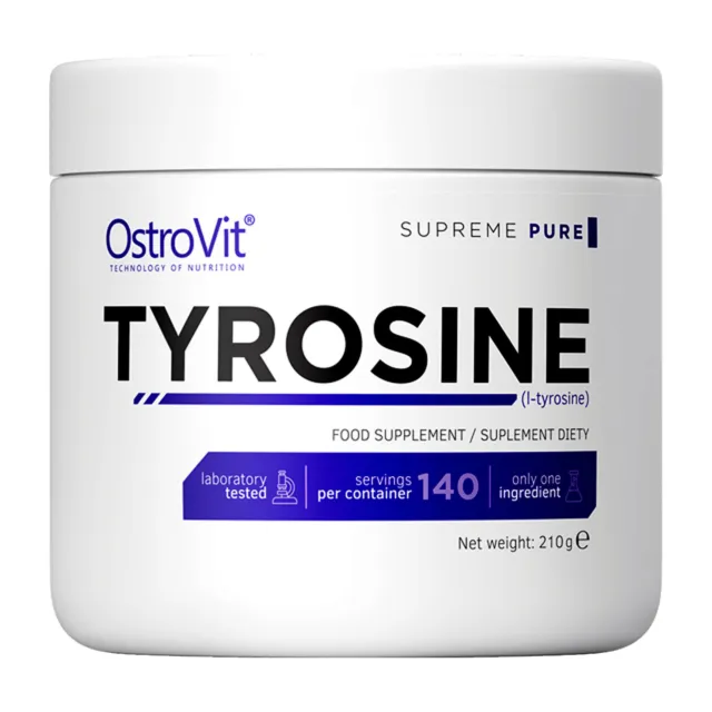OSTROVIT Tyrosine 210 g - rotransmitter, Stimmung, mentale Leistungsfähigkeit -