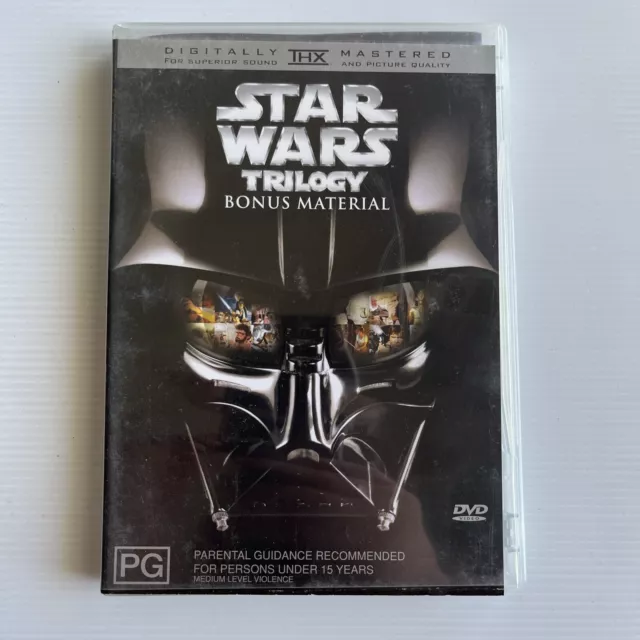 Star Wars Trilogy DVD Bonus Material DVD (DVD, 2004) Region 4
