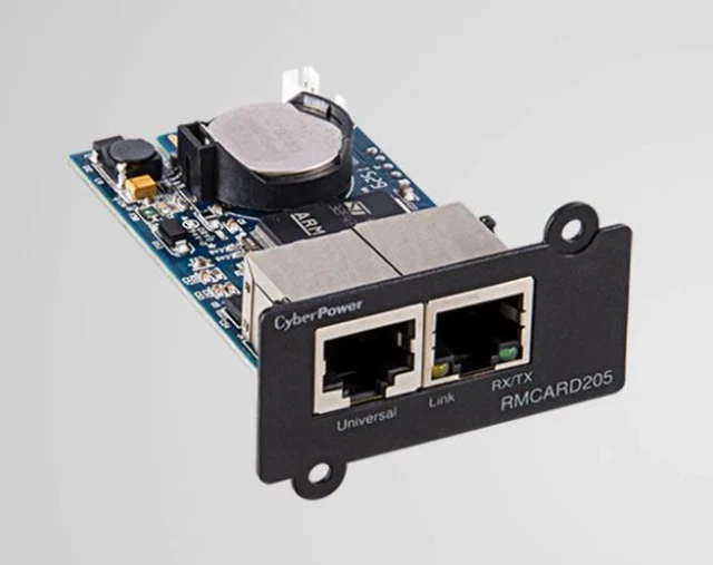 CyberPower SNMP Card to Suites PRO/ONLINE/ONLINE S Series UPS -(RMCARD205)- 2 Yr