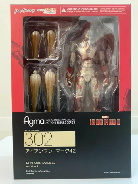 Figma 302 Iron Man Mark 42 Action Figure