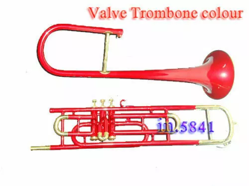 Sai Musical Trombone Bb Low Pitch Brass Musical Instrument Trombone Brass SALE
