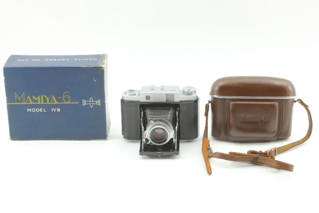 [Exc+5 Box] Mamiya Six 6 IVB 6x6 Rangefinder Film Camera 75mm f/3.5 From JAPAN