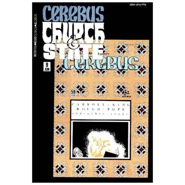 Cerebus: Church & State #9 in VF minus condition. Aardvark-Vanaheim comics [u!