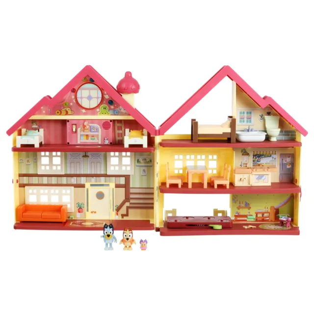 Bluey Ultimate Lights & Sounds Playhouse with Figures and Accessories, Preschool