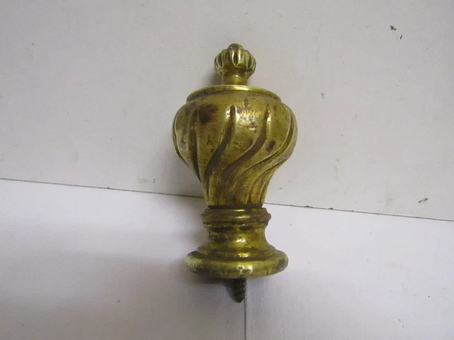 Boule départ de rampe d'escalier en Bronze torsadé - Boules d'escal