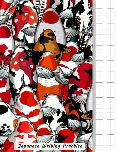 [NEW] JAPANESE WRITING Practice Book:: Japanese Koi Fish Notebook ...