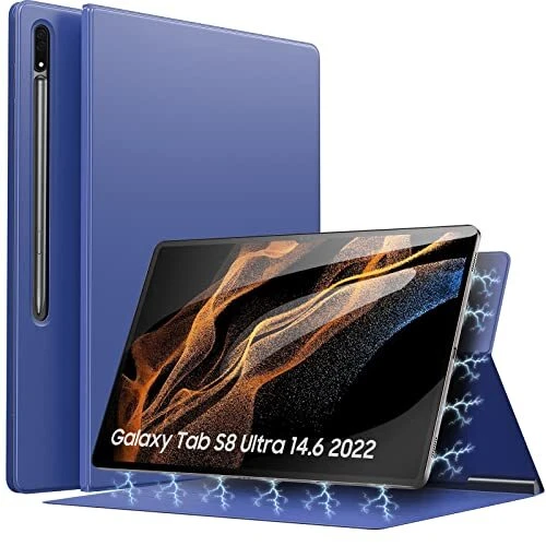 TiMOVO Case for Galaxy Tab S8 Ultra 2022 14.6 Inch SM-X900/X906 Lightweight a...