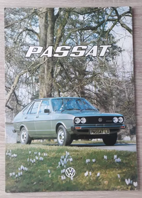 Volkswagen Passat Range Brochure / Leaflet 1977 - L LS GLS Saloon Estate