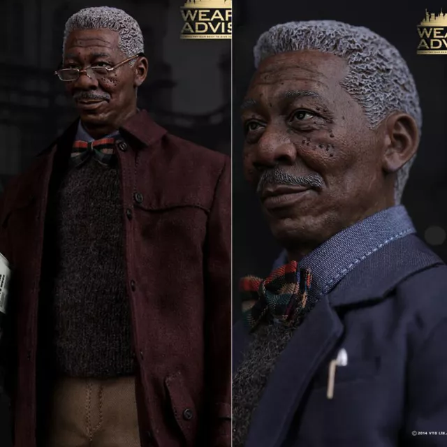 VTS Lucius Fox Batman Morgan Freeman 1/6 Action Figure Collectible Doll VM010