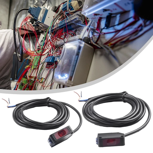 Interruttore Di Prossimit&agrave; Fotoelettrico Heschen M18 - NPN, 10-200 Cm, 10-30VDC, Per Automazione