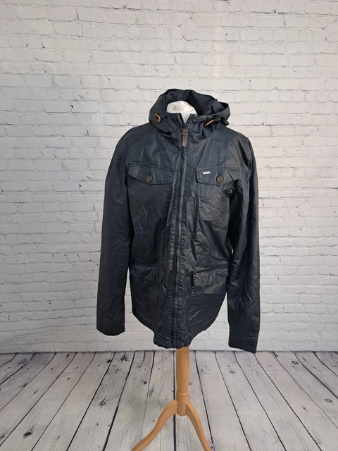 Soviet Navy Zip Up Hooded Jacket Mens Size Large (DI11)