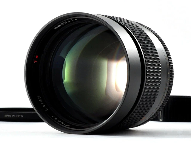 CONTAX 85mm f/1.4 AEG Carl Zeiss Planarobjektiv aus Japan [Near Mint]
