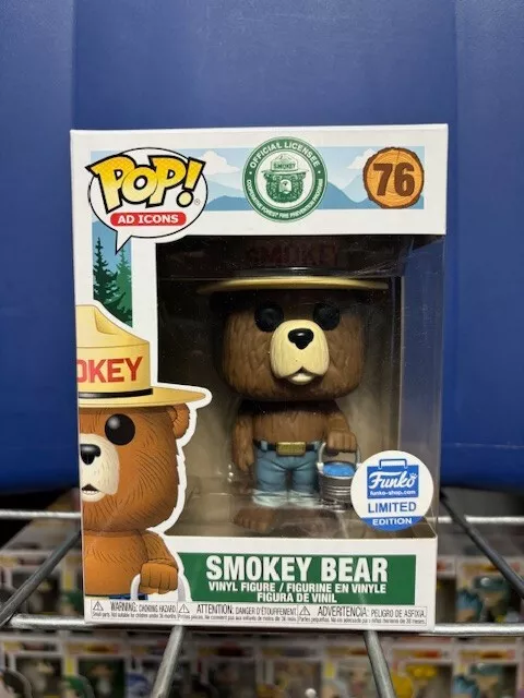 Funko Pop! Vinyl: Ad Icons - Smokey Bear - Funko Web (FW) (Exclusive) #76