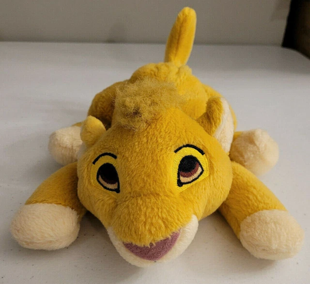 WALT DISNEY WORLD Simba The Lion King Plush Stuffed Animal Toy 9 4.00