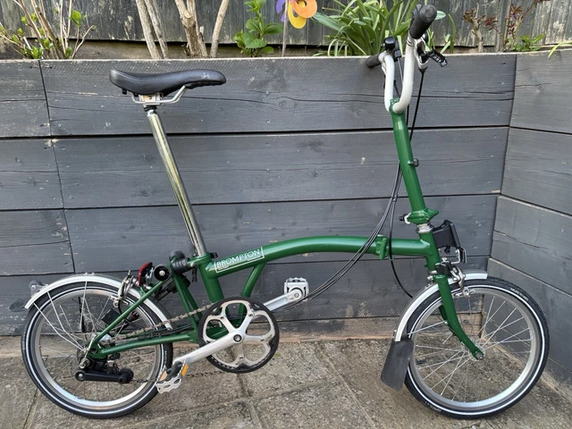 Brompton M6l Brompton M2l Racing Green Best Brompton M3l