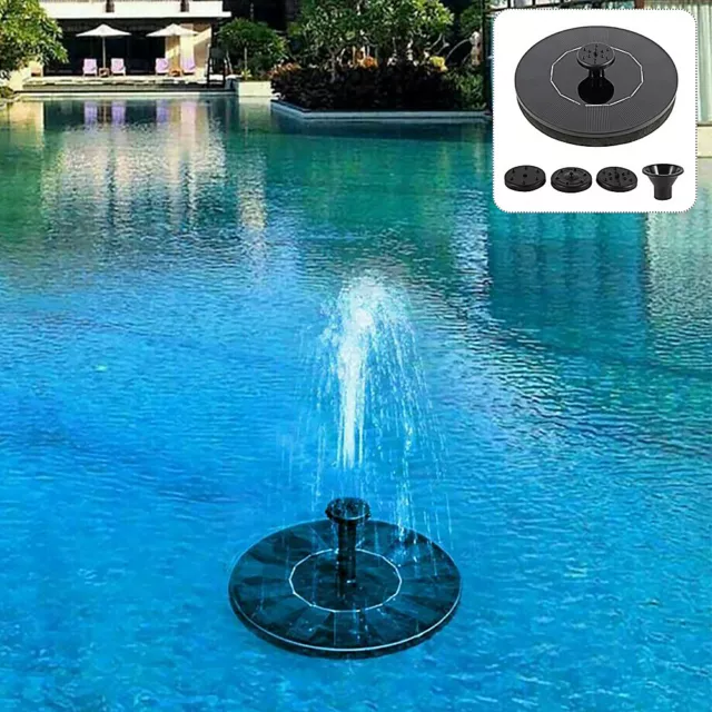 Fuente solar fuente ornamental bomba de estanque bomba solar pozo juego de agua 3