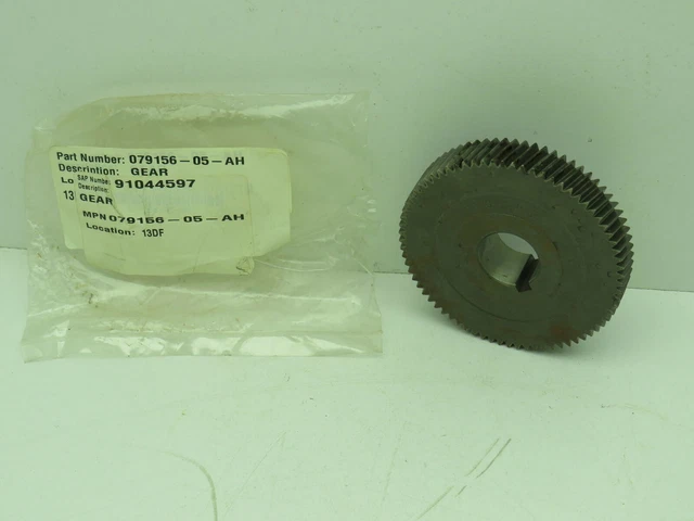 Worm Gear 56 05 AH BL 1" Keyed Bore  079156-05-AH