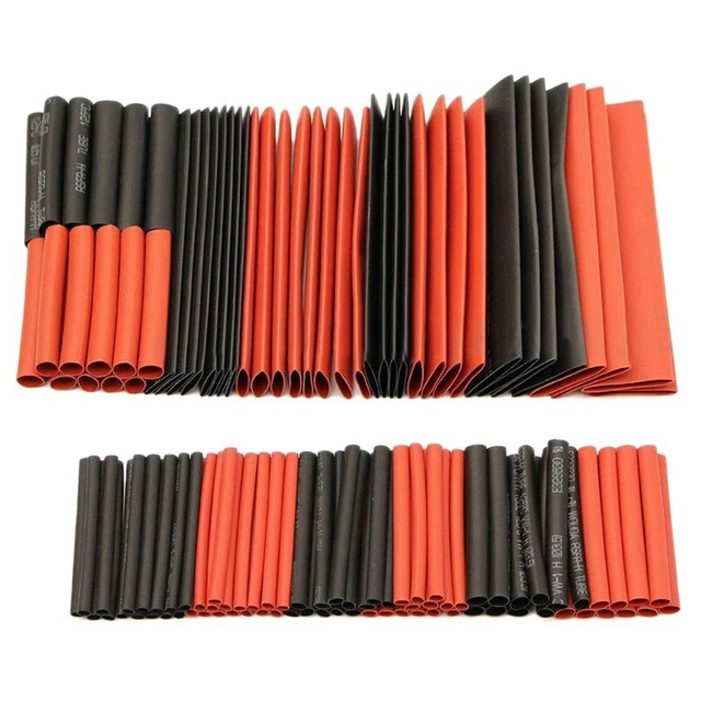 127 STÜCKE 2: 1 Schrumpf Draht Kabel Wrap Elektrische Ver N7R7