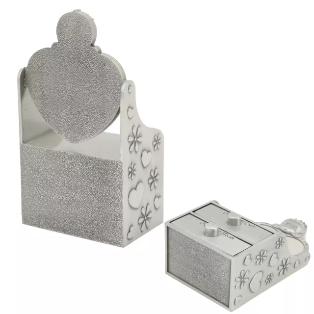 Baby Keepsake Box Cute Fashion Tooth Fairy Gifts For Girls Boys(Ancient Tin) 2BD
