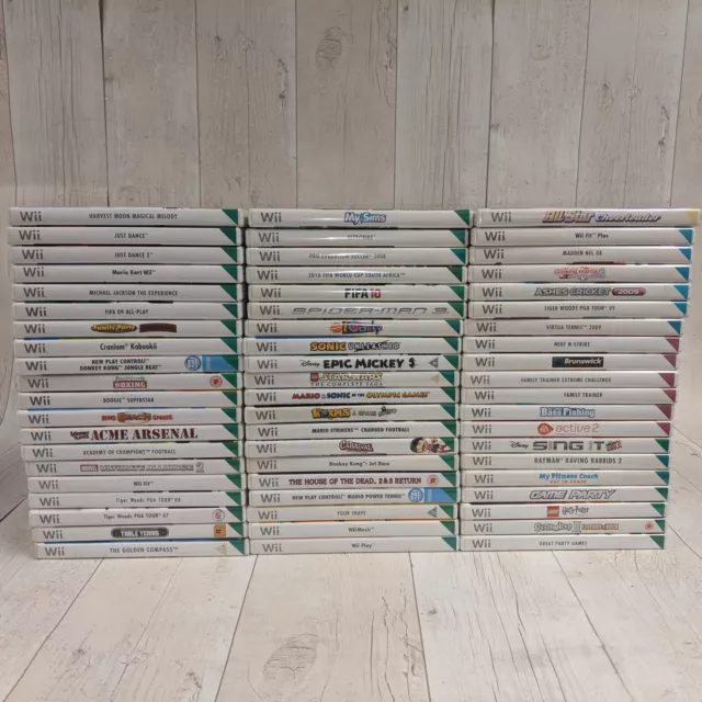 Individual Nintendo Wii Games - Multibuy! *UPDATED*