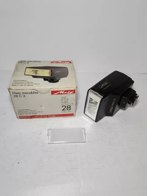 Metz Mecablitz 28 C-2 Flash in Original Box, Works Great!