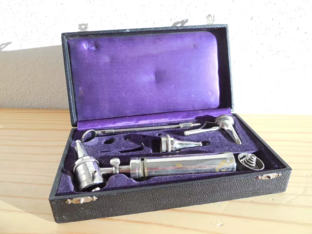 Vintage German Sass.Wolf U Co. Berlin N 4 Otoscope Ophthalmoscope 60er Jahre