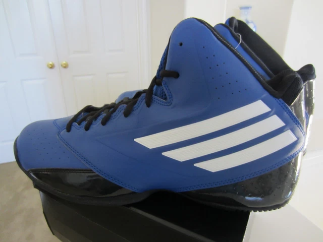 ADIDAS 3 SERIES Black/Blue 2014 Mens Basketball Shoes Sneakers C75732 Size  13 $49.99 - PicClick