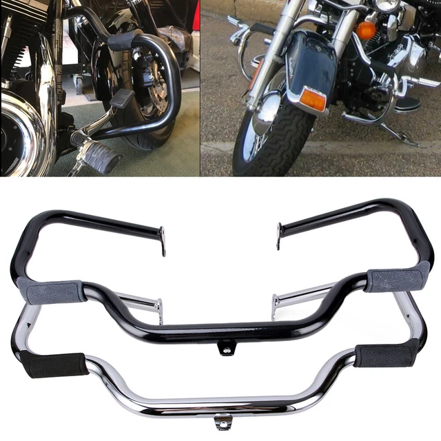 Mustache Engine Guard Highway Crash Bar For Harley Touring Road King - View #3
