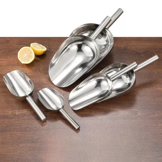 Raschietto ghiaccio caramelle dolci acciaio inox barra buffet misura alimenti Shaop Shagh7