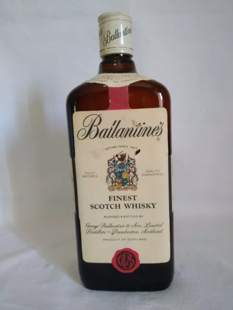 Ballantine's Finest scotch whisky anni 80 liquore vintage