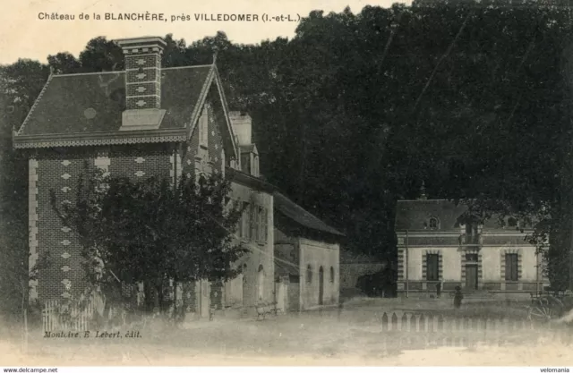 S9438 cpa 37 Château de la Blanchère près Villedomer