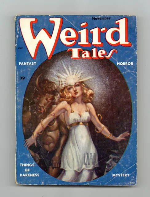 Weird Tales Pulp 1st Series Nov 1953 Vol. 45 #5 GD/VG 3.0