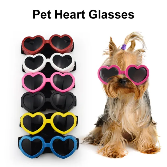 Gafas de sol para mascotas perros gafas ajustables UV gato perro gafas protección contra los ojos